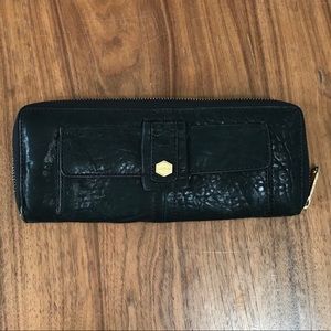 Lodis Black Leather Wallet